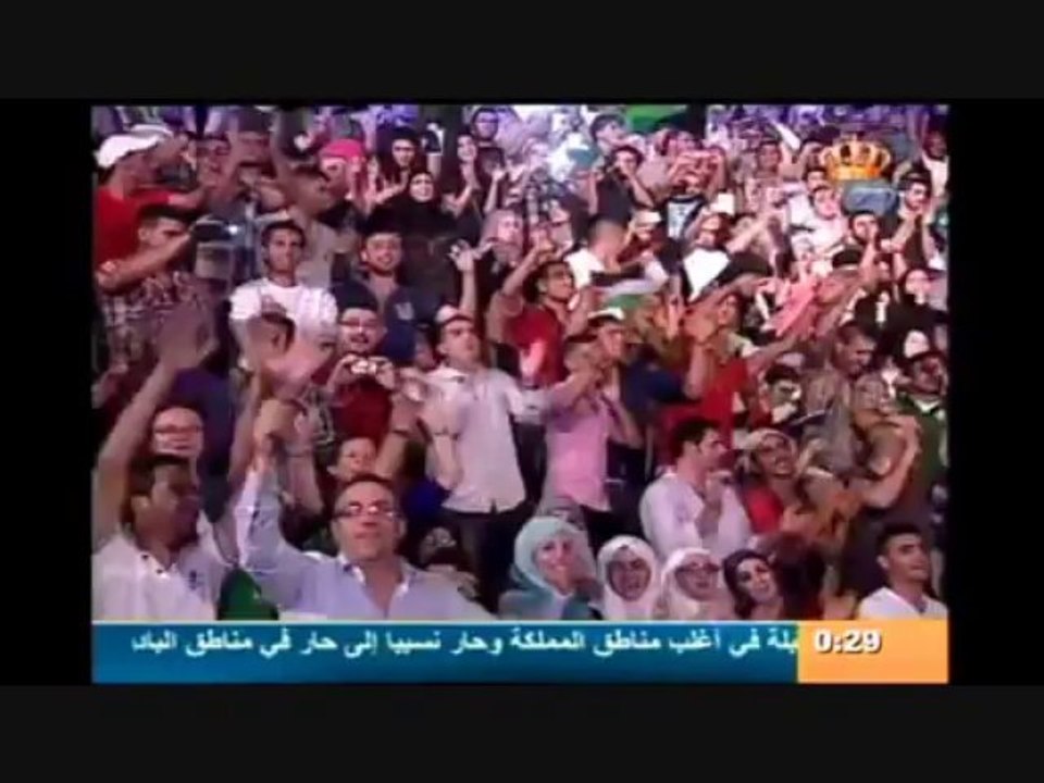 كاظم الساهر- لاقعدلك عالدرب - جرش 2013