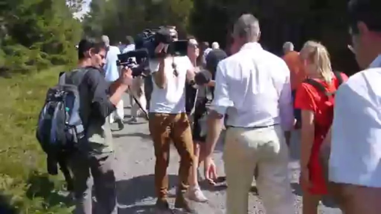 Fête départementale de l'UMP Haute-Loire 2013 - Extrait n°2 de la monté du mont Mézenc [331]