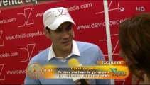 David Zepeda @davidzepeda1 en su tercer firma de autógrafos Y con línea de gorras para sus fans