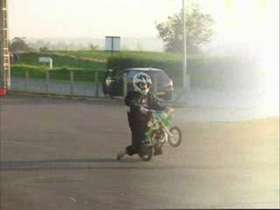 Pocket bike dirt trip