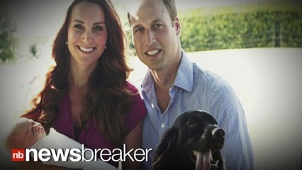 ROYAL LEAK: Official Portrait of Will, Kate and Newborn Leaked on Twitter