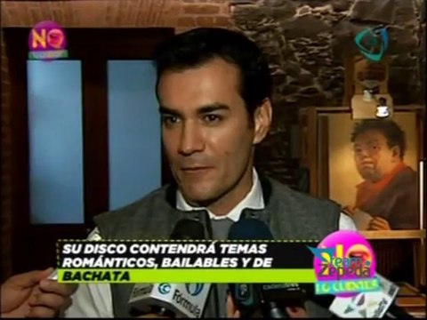 David Zepeda @davidzepeda1 habla sobre los temas que escucharemos en su disco