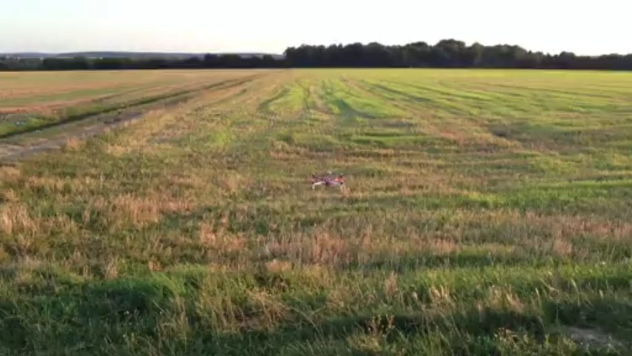 DJI F450 - Vol en fin de journée