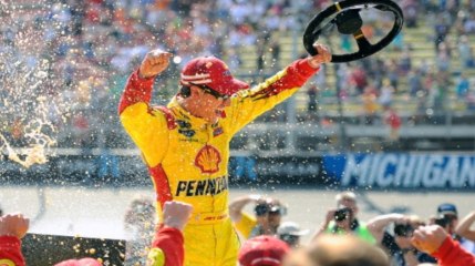 Logano Discusses First Victory of Season
