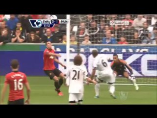 هدف أسطورى فان بيرسى أمام سوانسي سيتي