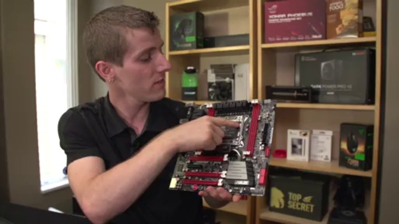 Asus Rampage IV Gene Gaming Motherboard Unboxing & Overview