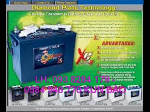 bán bình ắc quy xe điện chở khách ... hotline: 0984 948 770 KUN BẢO