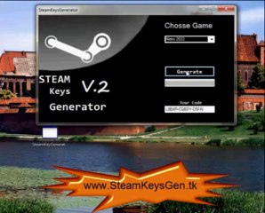 Steam Keys Generator 10.07.2012 [Mediafire]