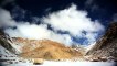 Clouds over snowy Mountain range(Himalaya)