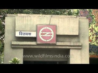 Rithala Metro station