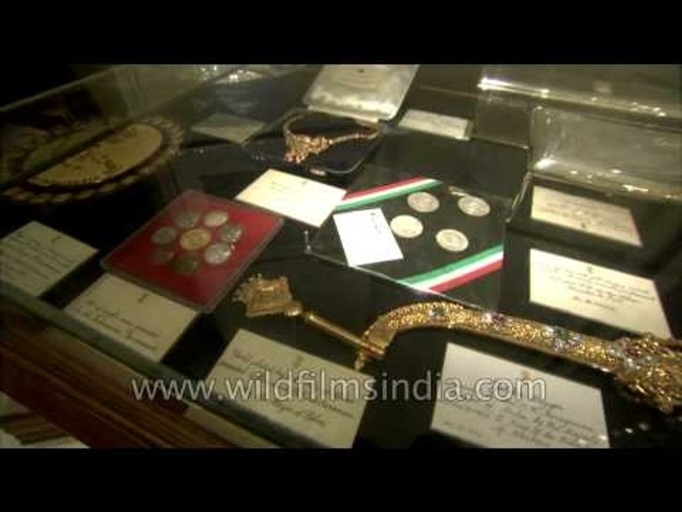 Gifts presented to President of India at museum