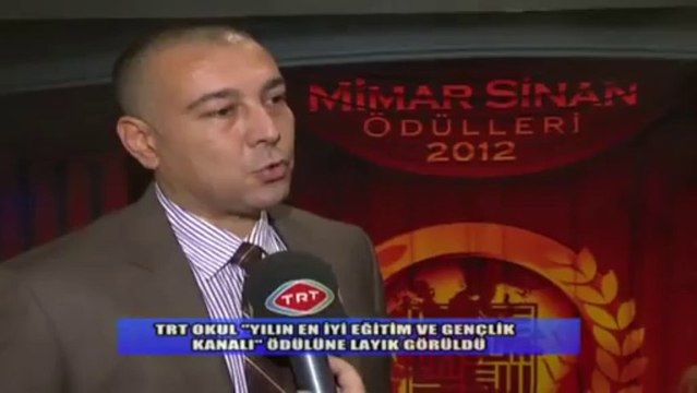 TRT Okul Yılın En İyi Eğitim Ve Gençlik Kanalı Ödülüne Layık Görüldü