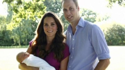 Will and Kate release first official photos of Prince George