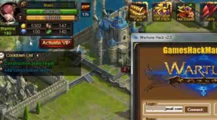 Wartune Hack \ Cheat [FREE Download] August - September 2013 Update