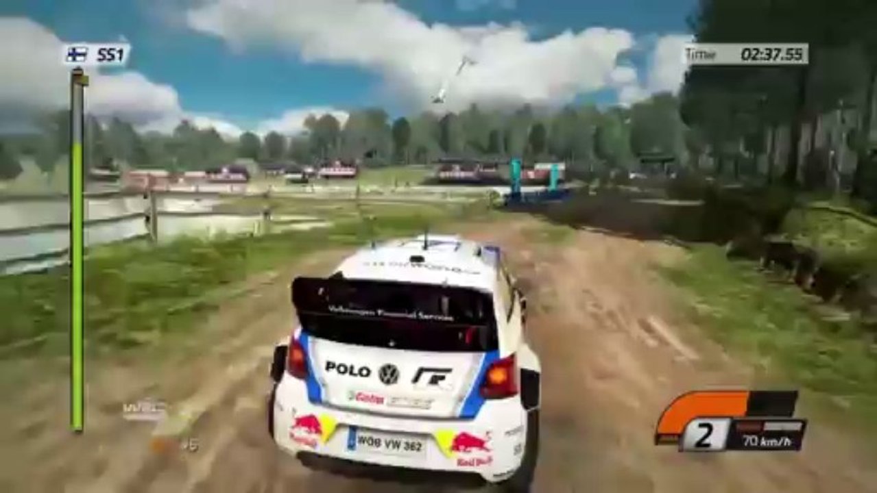 WRC 4 - Gameplay - Rally de Finlande