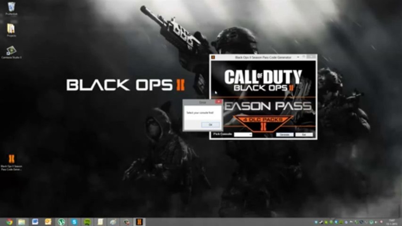 Free Working-Black Ops 2 Season Pass Generator PC XBOX360 PS3