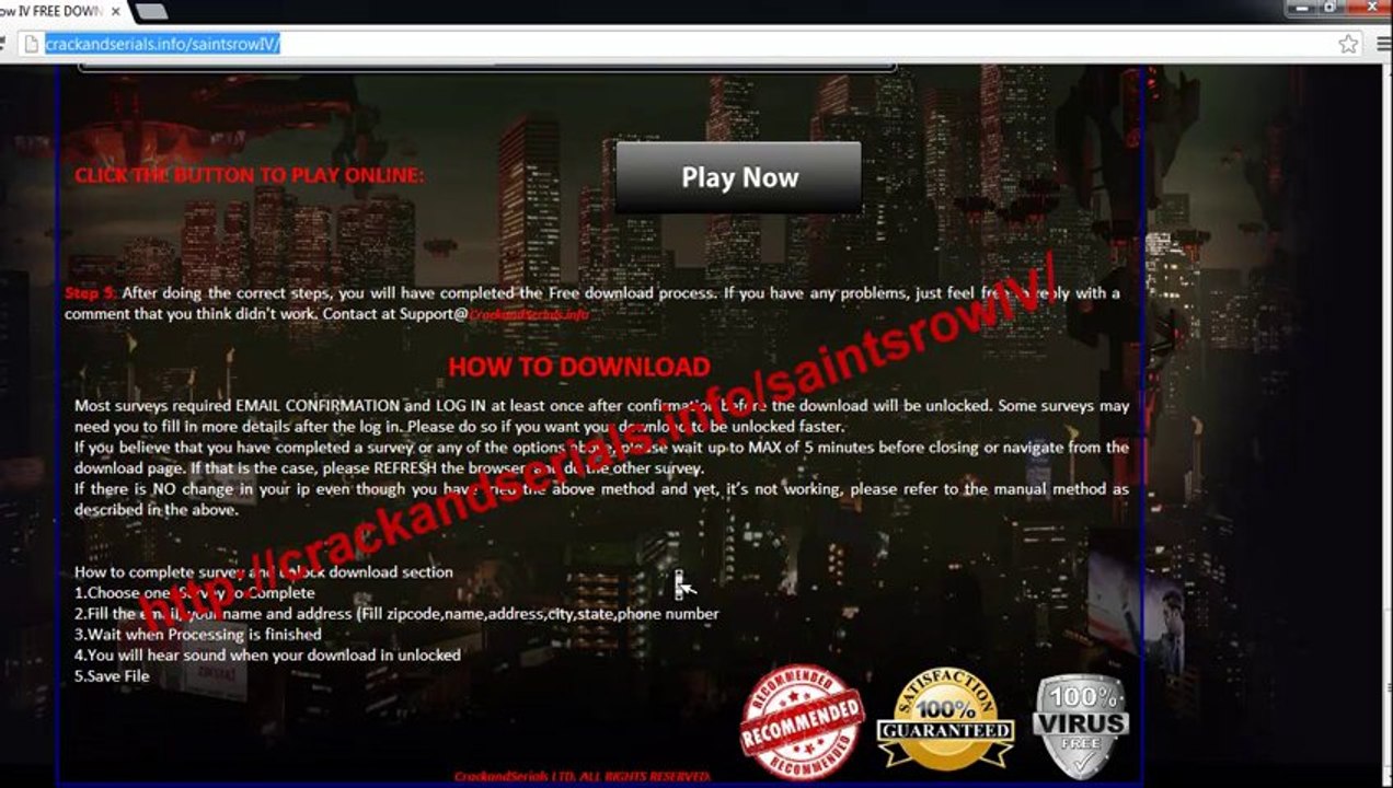 Saints Row IV crack + keygen