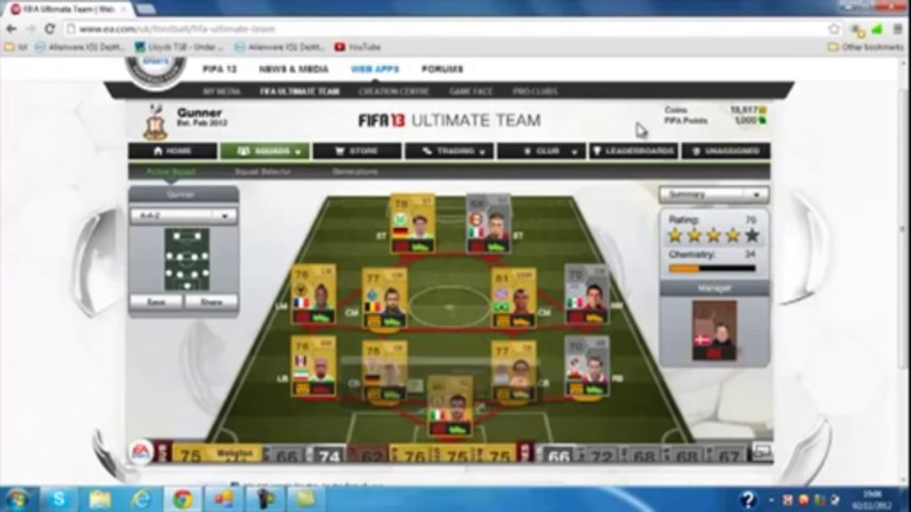 [Aug20.2013] Fifa 13 Ultimate Team Coins Hack Fut 13 Coins Hack