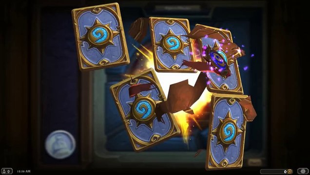 HearthStone: Achat et ouverture d'un paquet de cartes