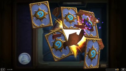 HearthStone: Achat et ouverture d'un paquet de cartes