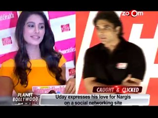 Uday Chopra expresses his love for Nargis Fakhri on a social site