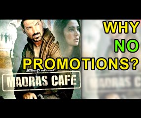Madras Cafe actor John Abraham is upset with his film's promotions
