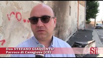 Casagiove (CE) - Atti intimidatori contro il parroco anticamorra (19.08.13)