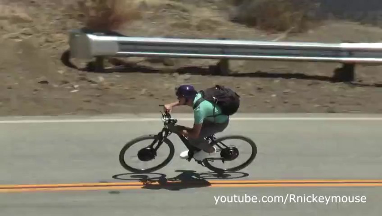 Un vélo électrique qui roule à plus de 80km/h!!!