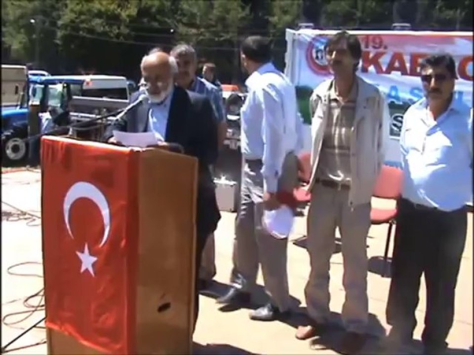 19. Kabaoğuz Yayla Şenlikleri (Dernek Başkanı Sadık DAVULCU konuşmaları)