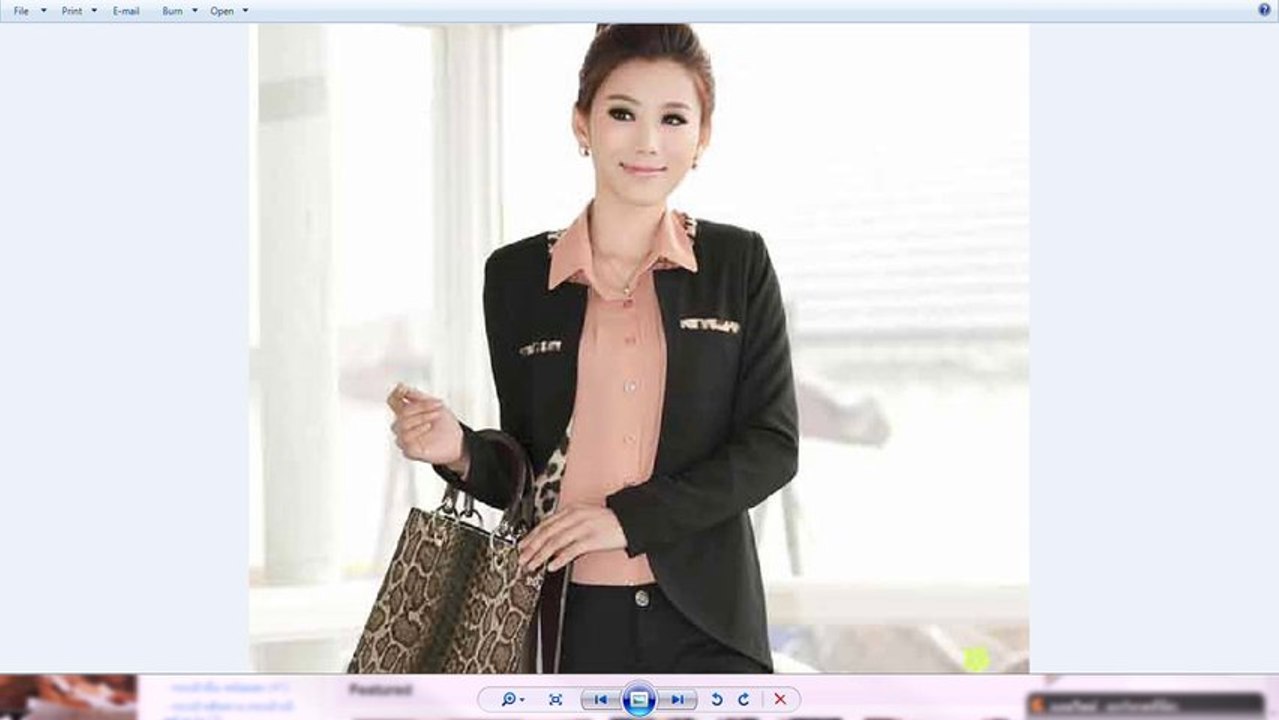 เสื้อสูททำงาน นำเข้า สีดำ ไซส์L - พร้อมส่งTX5048 ราคา1250บาท