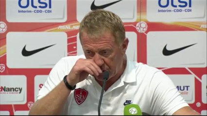 Conférence de presse AS Nancy-Lorraine - Stade Brestois 29 (0-1) - 2013/2014