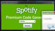 Spotify Premium Code Generator 2013 Updated (August 2013)