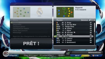 Fifa 13 -  Mode Défi : 100% de victoires avec le PSG d'Elsass