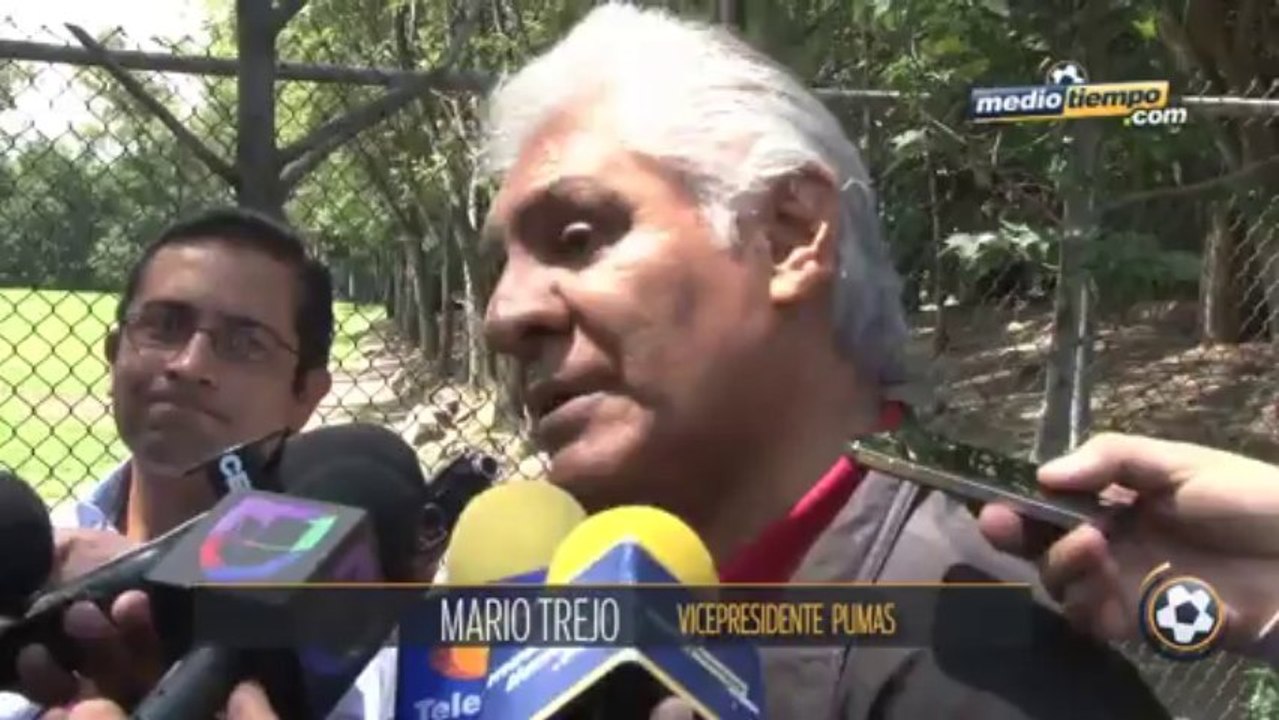 Señala Mario Trejo a jugadores en bajo nivel en Pumas