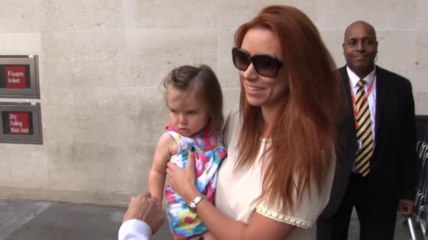 The Saturdays Wow With Their 'Mini-Sat' Daughters in London