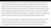 Gavin Manerowski - History of Liverpool FC