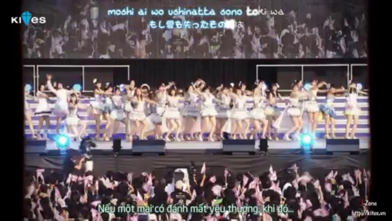 [Vietsub + Kara] Namida no Sei Janai