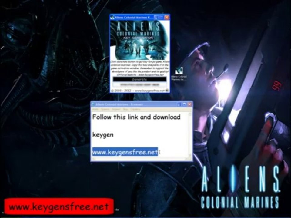 Aliens Colonial Marines Product Keys Codes