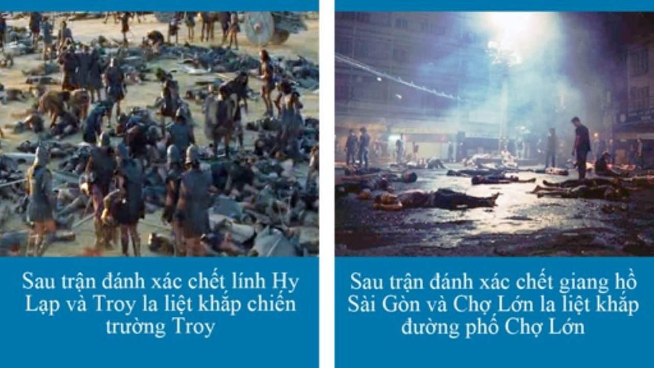 BỤI ĐỜI CHỢ LỚN - BUI DOI CHO LON (CHO LON GANGSTER) BỊ LỘ ĂN CẮP PHIM HOLLYWOOD