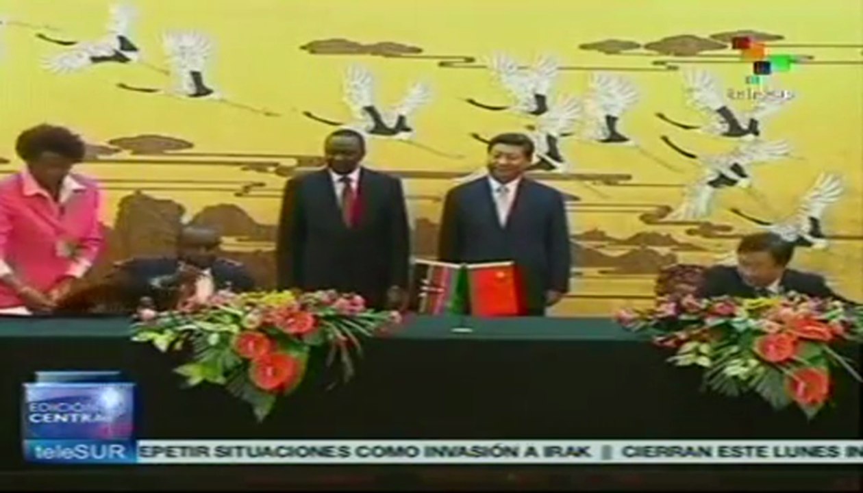 China y Kenia refuerzan sus relaciones bilaterales