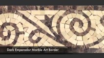 Dark Emperador Marble Tile & Mosaic Collection