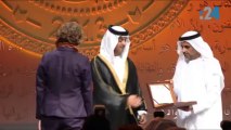 شيخ الأزهر يتسلم جائزة الشيخ زايد: حكيم العرب والفارس المغوار