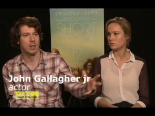 Exclusive Interview: Brie Larson & John Gallagher Jr. "Short Term 12"