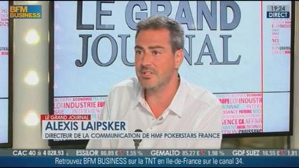 Alexis Laipsker, directeur de la communication Halfords Media pour PokerStars France, dans Le Grand Journal - 20/08 6/6