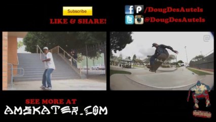 Nollie one foot backside tailslide