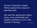 [91VOA]EU Agrees to 1.3 Trillion Budget
