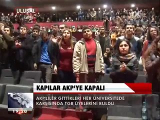KAPILAR AKP'YE KAPALI.