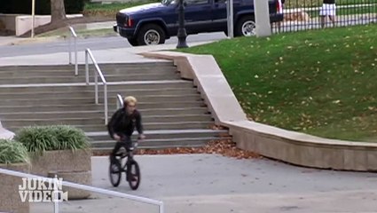 Take The Stairs | BMX Landing FAIL