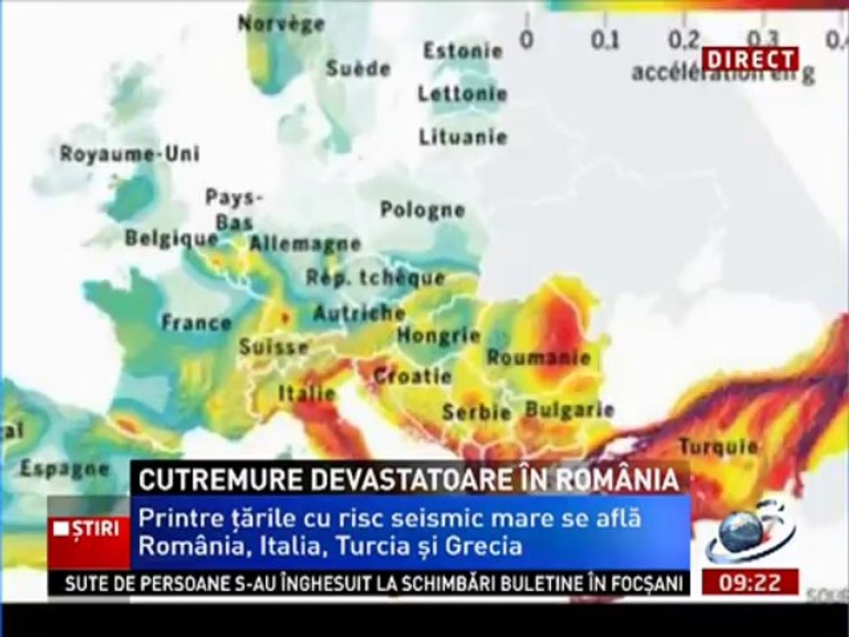 avertizare cutremure Romania
