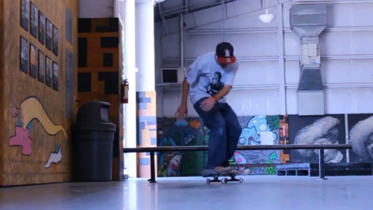 Toe flip hippie jump at Woodward West